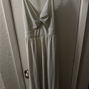 Elegant White Maxi Dress